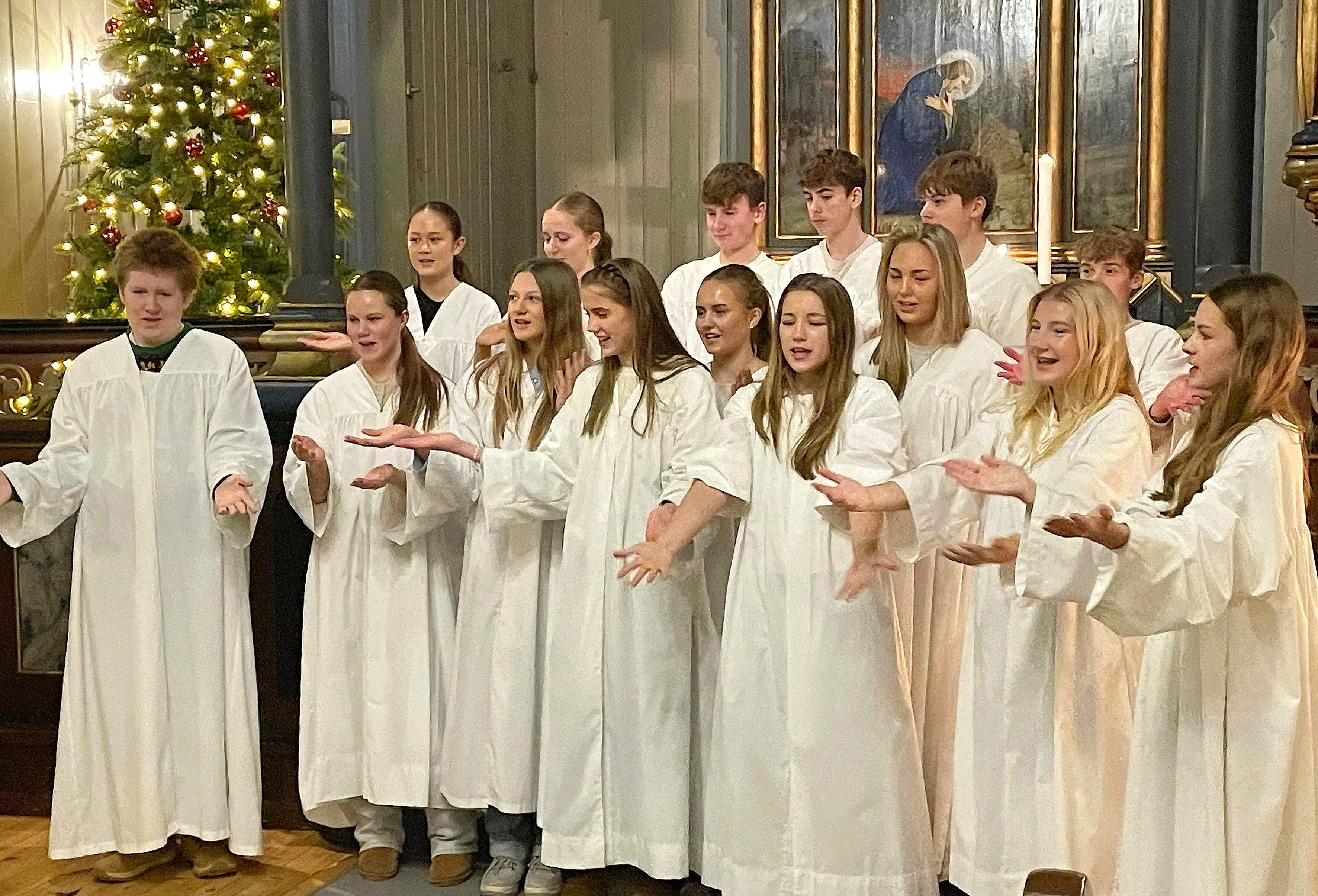 Lyste opp i mørkret